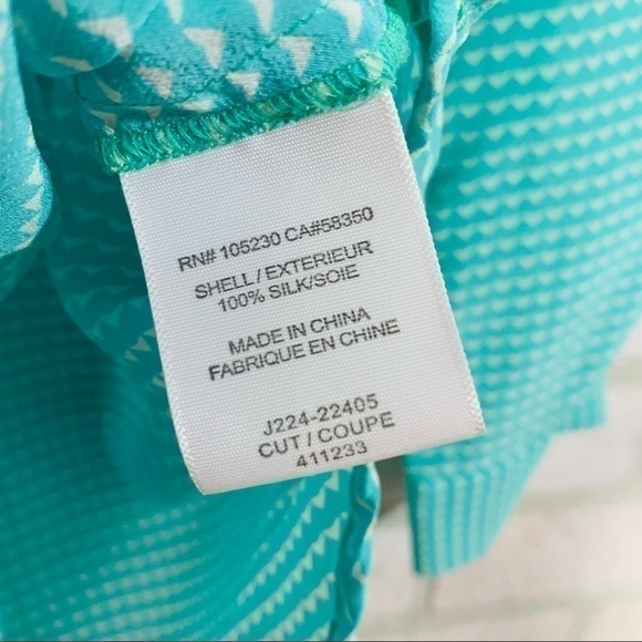 Joie Marlo Silk Heart Print Popover Blouse - Picture 5 of 8